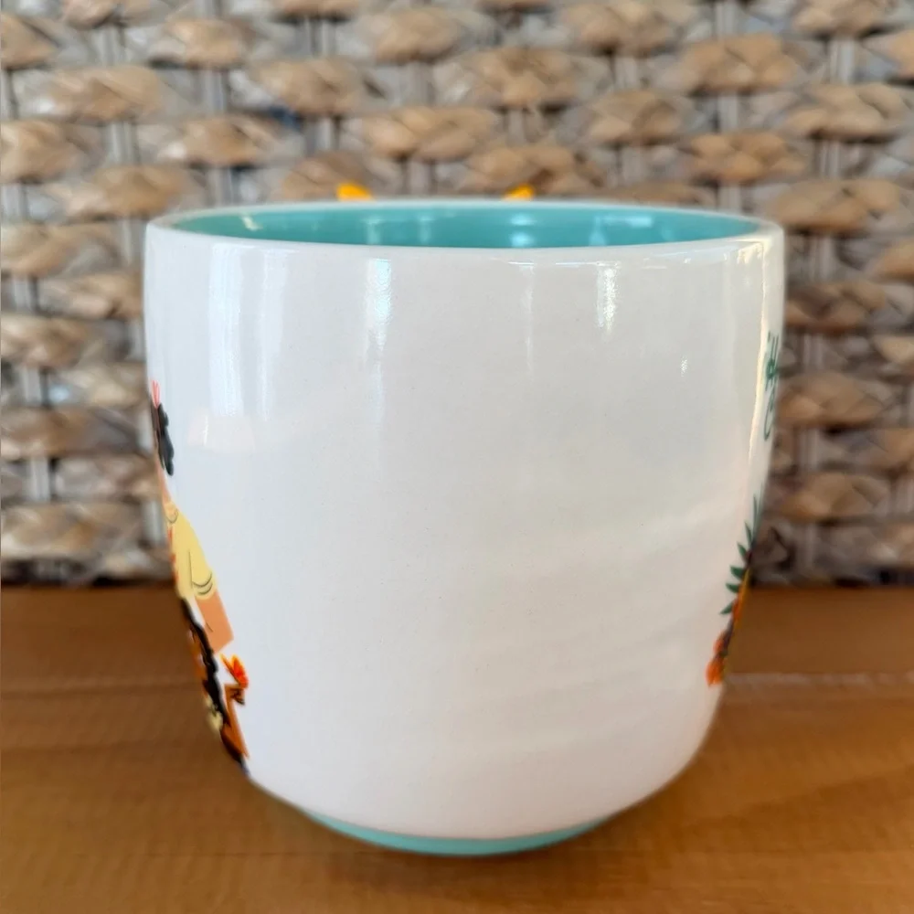 DISNEY Encanto & Magenta “HOLA CASITA!” Mug Cup Casa House 3D Butterfly 18oz